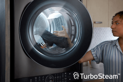 LG WKGX201HBA 5.2 cu. ft. Washer and 7.4 cu. ft. Gas Dryer Set with Centre Control