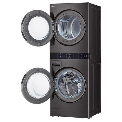 LG WKGX201HBA 5.2 cu. ft. Washer and 7.4 cu. ft. Gas Dryer Set with Centre Control