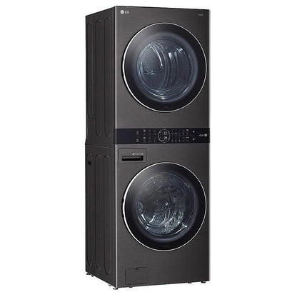 Single Unit Front Load LG WashTower™ with Centre Control™ 5.2 cu. ft. Washer and 7.4 cu. ft. Gas Dryer WKGX201HBA