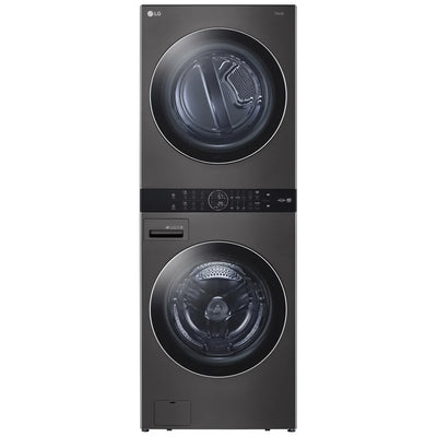 Single Unit Front Load LG WashTower™ with Centre Control™ 5.2 cu. ft. Washer and 7.4 cu. ft. Gas Dryer WKGX201HBA