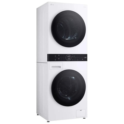 LG WashTower™ with Heat Pump Dryer, 3.1 cu.ft. Washer, 4.2 cu.ft. Dryer WKHC152HWA
