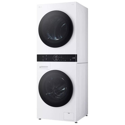LG WashTower™ with Heat Pump Dryer, 3.1 cu.ft. Washer, 4.2 cu.ft. Dryer WKHC152HWA