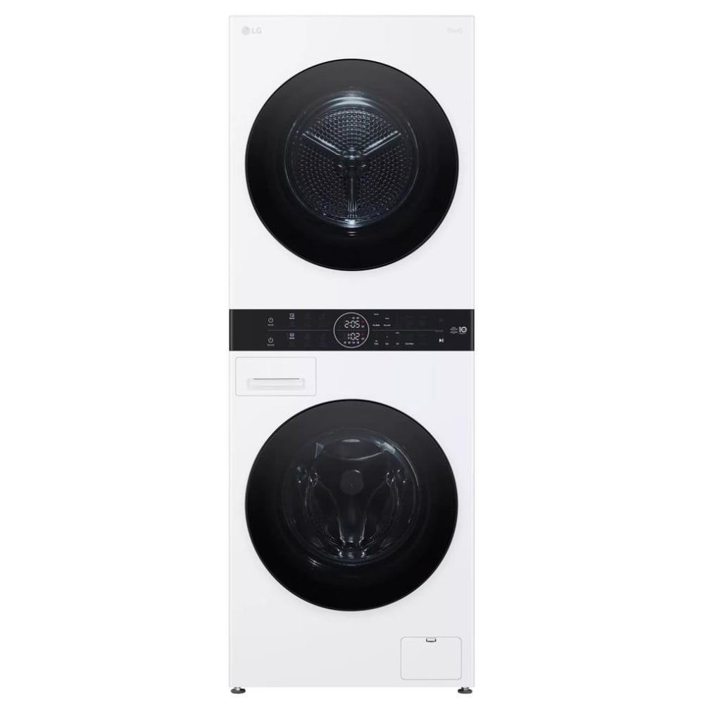 LG WashTower™ with Heat Pump Dryer, 3.1 cu.ft. Washer, 4.2 cu.ft. Dryer WKHC152HWA