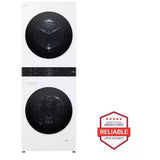 LG WKHC152HWA Laundry Center, AI DD, TurboWash 360, Washtower, White colour
Washer: 3.1 cu. ft. Capacity, 24 inch Width, 6 Wash Cycles, 5 Temperature Settings, Steam Clean, 1,300 RPM Spin Speed, Wifi Enabled
Dryer: 4.2 cu. ft. Capacity