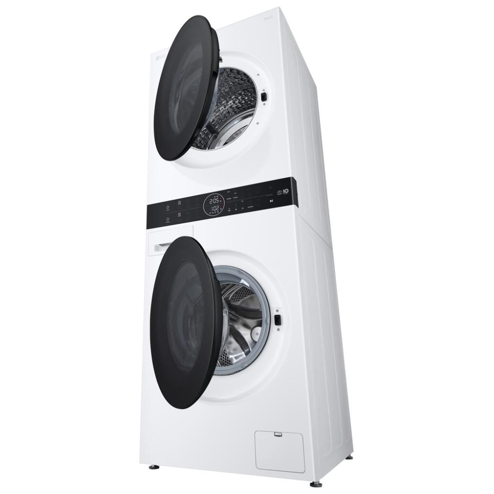 LG WashTower™ with Heat Pump Dryer, 3.1 cu.ft. Washer, 4.2 cu.ft. Dryer WKHC152HWA