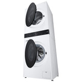 LG WKHC152HWA Laundry Center, AI DD, TurboWash 360, Washtower, White colour
Washer: 3.1 cu. ft. Capacity, 24 inch Width, 6 Wash Cycles, 5 Temperature Settings, Steam Clean, 1,300 RPM Spin Speed, Wifi Enabled
Dryer: 4.2 cu. ft. Capacity