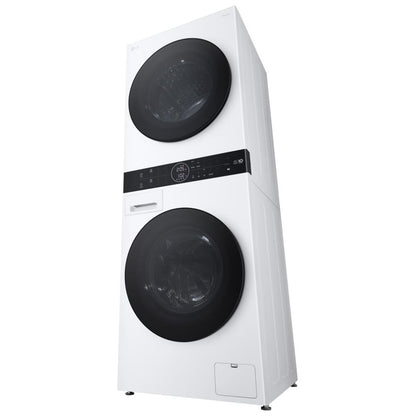 LG WashTower™ with Heat Pump Dryer, 3.1 cu.ft. Washer, 4.2 cu.ft. Dryer WKHC152HWA
