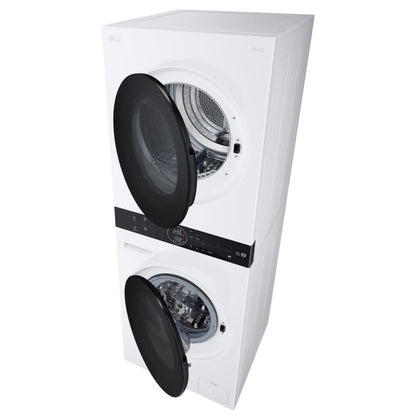 LG WashTower™ with Heat Pump Dryer, 3.1 cu.ft. Washer, 4.2 cu.ft. Dryer WKHC152HWA