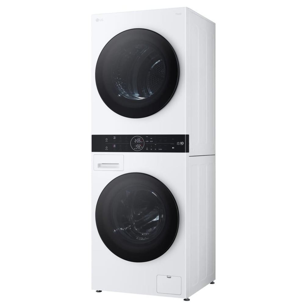 LG WashTower™ with Heat Pump Dryer, 3.1 cu.ft. Washer, 4.2 cu.ft. Dryer WKHC152HWA