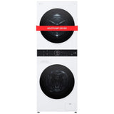 LG WKHC152HWA Laundry Center, AI DD, TurboWash 360, Washtower, White colour
Washer: 3.1 cu. ft. Capacity, 24 inch Width, 6 Wash Cycles, 5 Temperature Settings, Steam Clean, 1,300 RPM Spin Speed, Wifi Enabled
Dryer: 4.2 cu. ft. Capacity