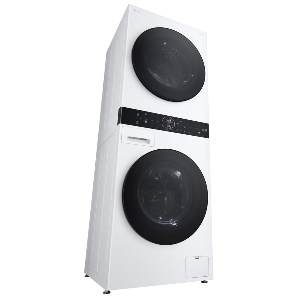 LG WashTower™ with Heat Pump Dryer, 3.1 cu.ft. Washer, 4.2 cu.ft. Dryer WKHC152HWA