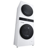 LG WKHC152HWA Laundry Center, AI DD, TurboWash 360, Washtower, White colour
Washer: 3.1 cu. ft. Capacity, 24 inch Width, 6 Wash Cycles, 5 Temperature Settings, Steam Clean, 1,300 RPM Spin Speed, Wifi Enabled
Dryer: 4.2 cu. ft. Capacity