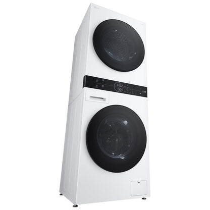 LG WashTower™ with Heat Pump Dryer, 3.1 cu.ft. Washer, 4.2 cu.ft. Dryer WKHC152HWA