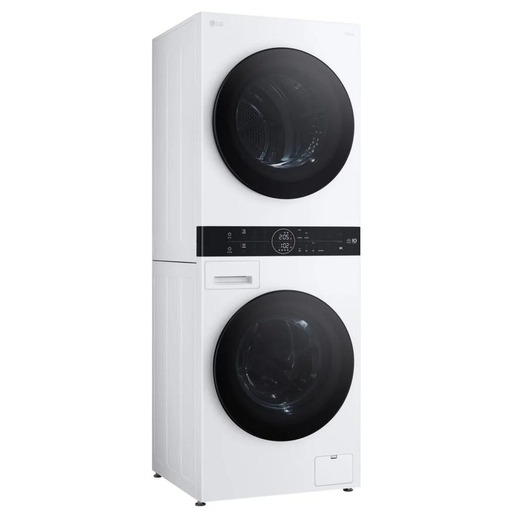 WashTower™ 带热泵烘干机，3.1 立方英尺洗衣机，4.2 立方英尺烘干机 WKHC152HWA