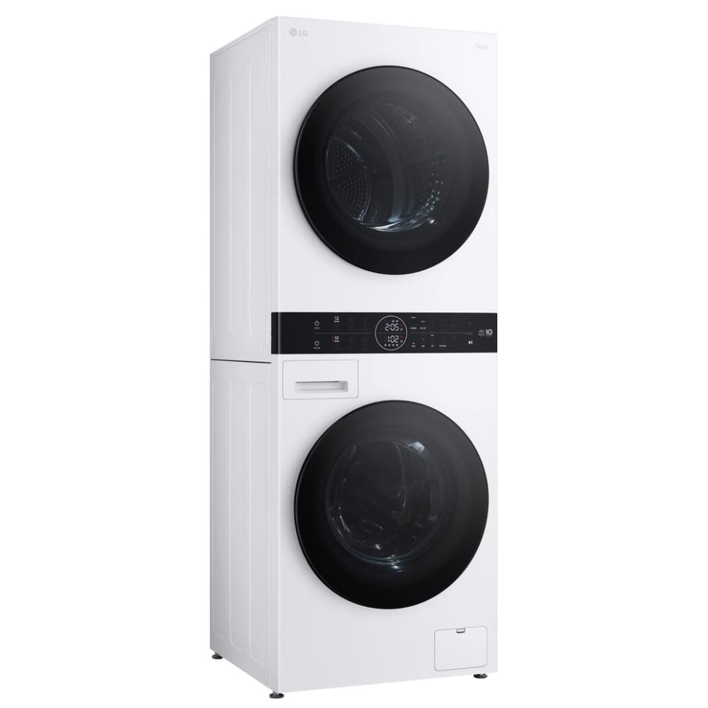 LG WashTower™ with Heat Pump Dryer, 3.1 cu.ft. Washer, 4.2 cu.ft. Dryer WKHC152HWA