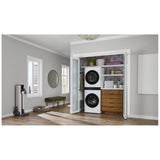 LG WKHC152HWA Laundry Center, AI DD, TurboWash 360, Washtower, White colour
Washer: 3.1 cu. ft. Capacity, 24 inch Width, 6 Wash Cycles, 5 Temperature Settings, Steam Clean, 1,300 RPM Spin Speed, Wifi Enabled
Dryer: 4.2 cu. ft. Capacity