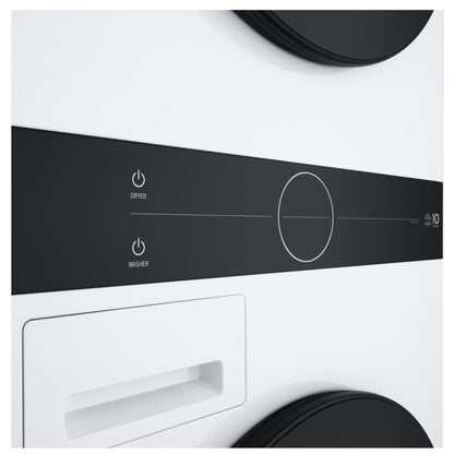 LG WashTower™ with Heat Pump Dryer, 3.1 cu.ft. Washer, 4.2 cu.ft. Dryer WKHC152HWA