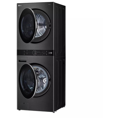 LG WashTower™ with DirectDrive® Heat Pump Dryer, 5.8 cu.ft. Washer, 7.8 cu.ft. Dryer WKHC252HBA