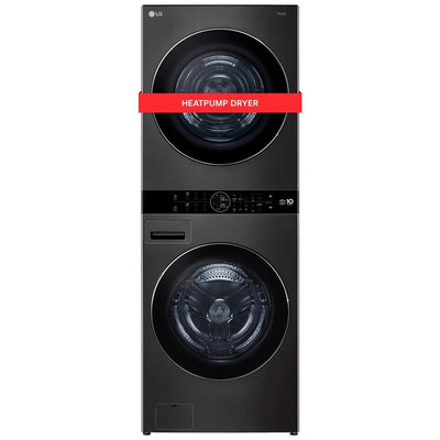 WashTower™ with DirectDrive® Heat Pump Dryer, 5.8 cu.ft. Washer, 7.8 cu.ft. Dryer WKHC252HBA