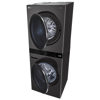 LG WashTower™ with DirectDrive® Heat Pump Dryer, 5.8 cu.ft. Washer, 7.8 cu.ft. Dryer WKHC252HBA