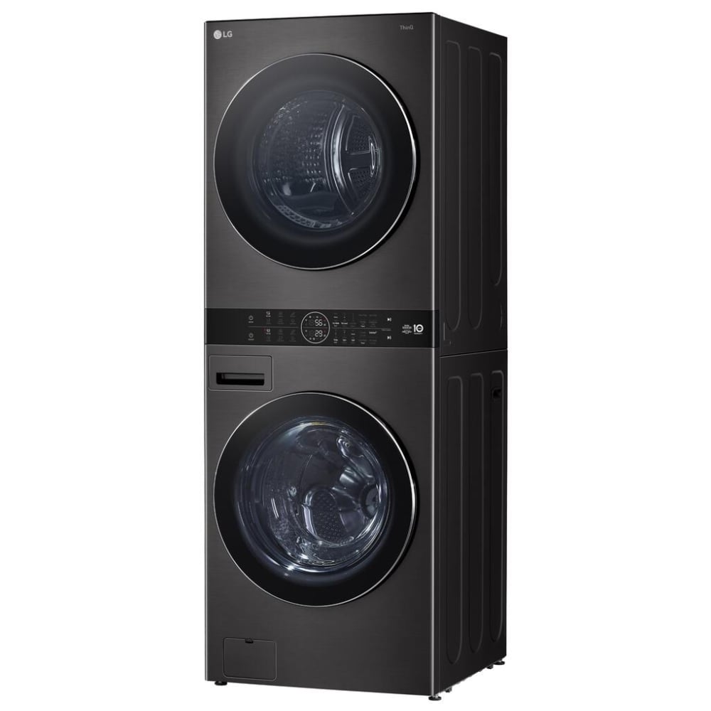 LG WashTower™ with DirectDrive® Heat Pump Dryer, 5.8 cu.ft. Washer, 7.8 cu.ft. Dryer WKHC252HBA