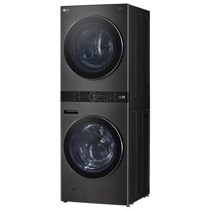 LG WashTower™ with DirectDrive® Heat Pump Dryer, 5.8 cu.ft. Washer, 7.8 cu.ft. Dryer WKHC252HBA