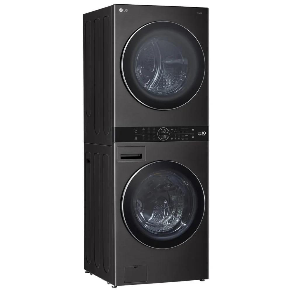 WashTower™ with DirectDrive® Heat Pump Dryer, 5.8 cu.ft. Washer, 7.8 cu.ft. Dryer WKHC252HBA