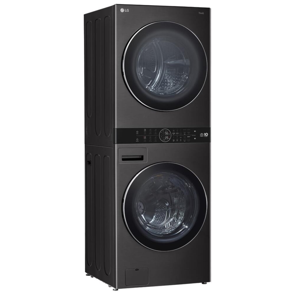 LG WashTower™ with DirectDrive® Heat Pump Dryer, 5.8 cu.ft. Washer, 7.8 cu.ft. Dryer WKHC252HBA