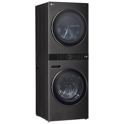LG WashTower™ with DirectDrive® Heat Pump Dryer, 5.8 cu.ft. Washer, 7.8 cu.ft. Dryer WKHC252HBA