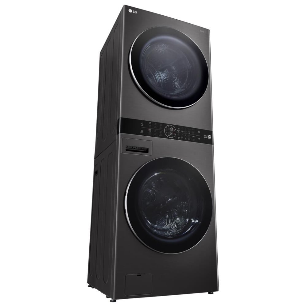 LG WashTower™ with DirectDrive® Heat Pump Dryer, 5.8 cu.ft. Washer, 7.8 cu.ft. Dryer WKHC252HBA