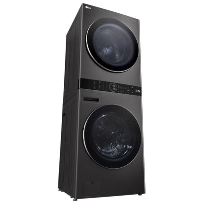 LG WashTower™ with DirectDrive® Heat Pump Dryer, 5.8 cu.ft. Washer, 7.8 cu.ft. Dryer WKHC252HBA
