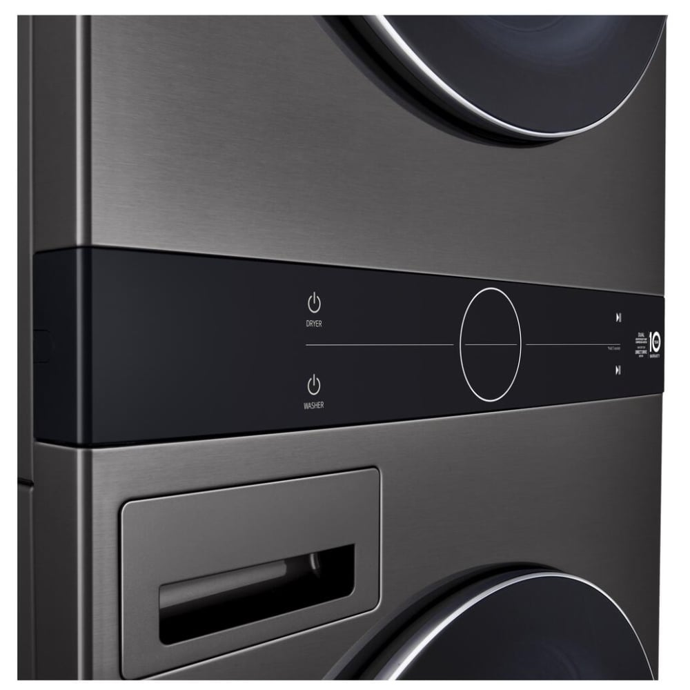 LG WashTower™ with DirectDrive® Heat Pump Dryer, 5.8 cu.ft. Washer, 7.8 cu.ft. Dryer WKHC252HBA