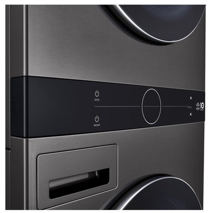 LG WashTower™ with DirectDrive® Heat Pump Dryer, 5.8 cu.ft. Washer, 7.8 cu.ft. Dryer WKHC252HBA