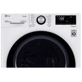 LG WM1455HWA Front Load Washer, 24 inch Width, 2.6 cu. ft. Washer Capacity, 1,400 RPM Washer Spin Speed, 9 Wash Cycles, 5 Temperature Settings, Water Heater, Steam Clean, ENERGY STAR Certified, Wifi Enabled, White colour