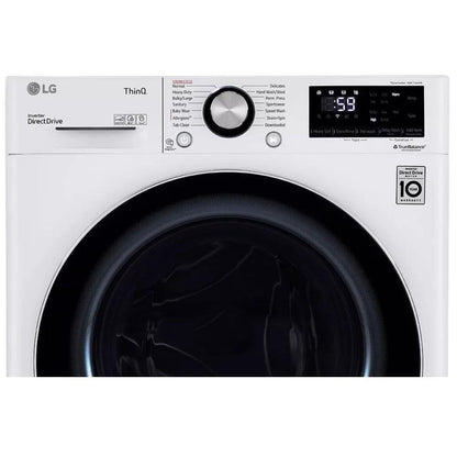 LG WM1455HWA 2.6 cu.ft. Smart Compact Front Load Washer with Built-In Intelligence