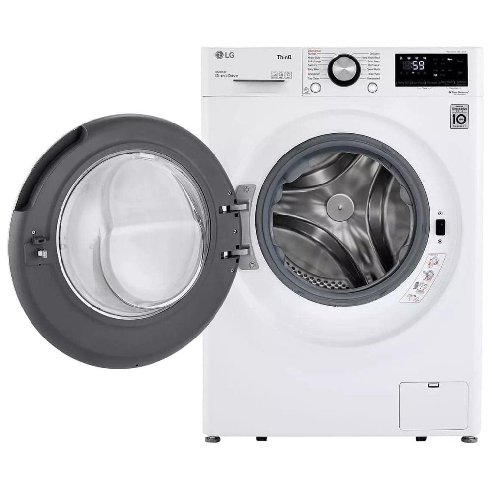 LG WM1455HWA 2.6 cu.ft. Smart Compact Front Load Washer with Built-In Intelligence