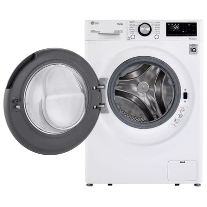 LG WM1455HWA 2.6 cu.ft. Smart Compact Front Load Washer with Built-In Intelligence