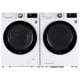 LG Washer WM1455HWA & Electric Dryer DLHC1455W