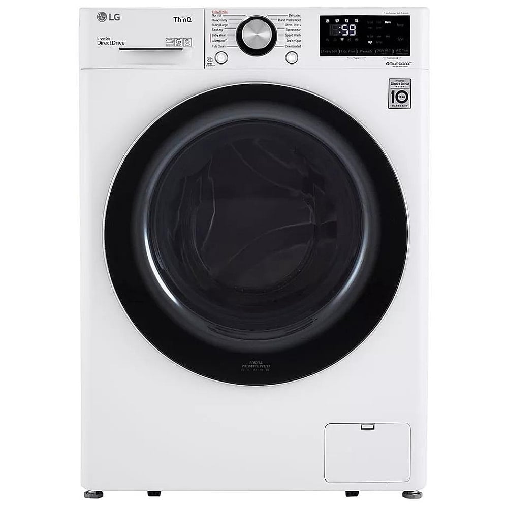 LG WM1455HWA 2.6 cu.ft. Smart Compact Front Load Washer with Built-In Intelligence