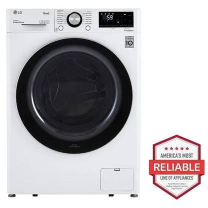 LG WM1455HWA 2.6 cu.ft. Smart Compact Front Load Washer with Built-In Intelligence