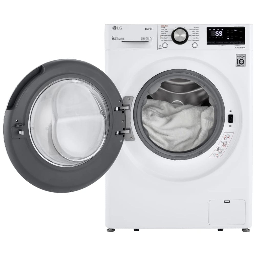 LG WM1455HWA 2.6 cu.ft. Smart Compact Front Load Washer with Built-In Intelligence