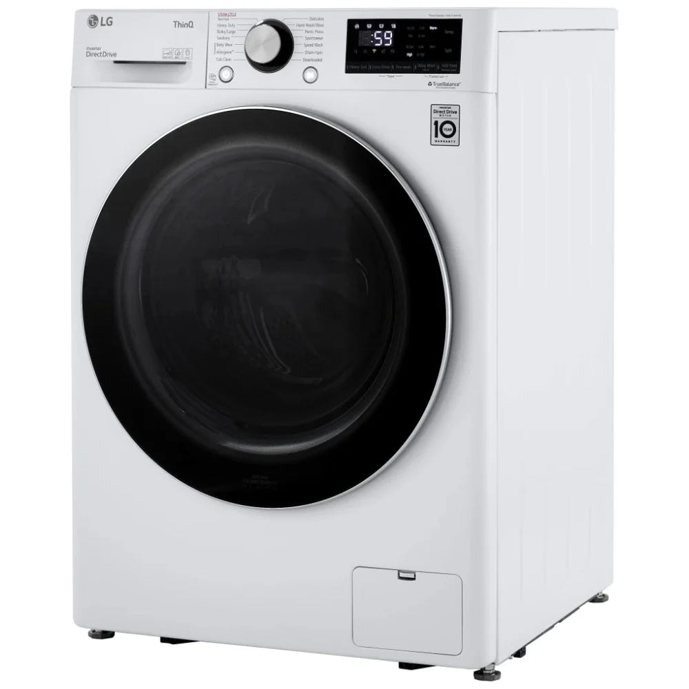 2.6 cu.ft. Smart Compact Front Load Washer with Built-In Intelligence WM1455HWA