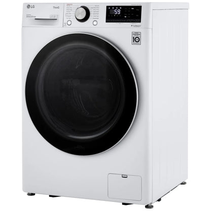 LG WM1455HWA 2.6 cu.ft. Smart Compact Front Load Washer with Built-In Intelligence