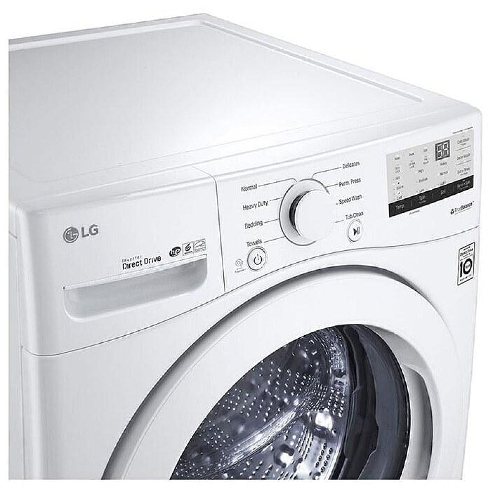 LG WM3400CW 5.2 cu. ft. Ultra Large Front Load Washer