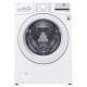 LG Washer WM3400CW & Electric Dryer DLE3400W & Stacking Kit KSTK4