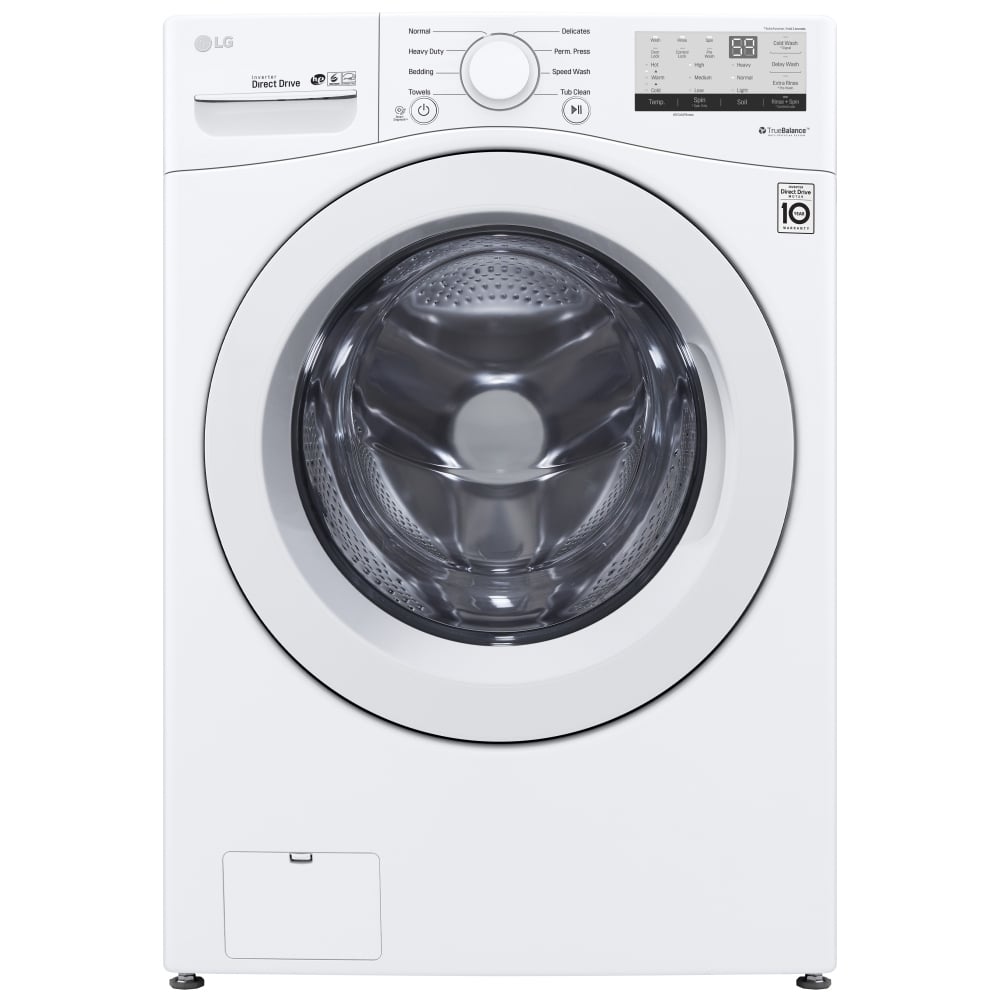 LG WM3400CW 5.2 cu. ft. Ultra Large Front Load Washer
