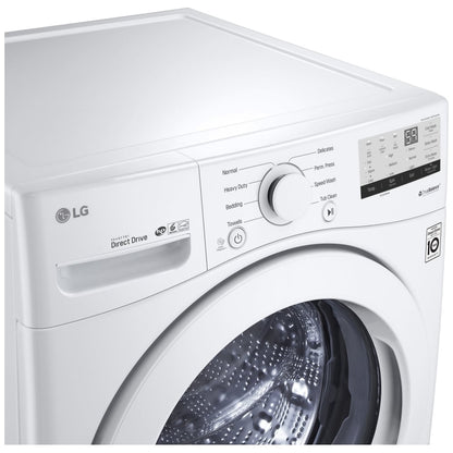 LG WM3400CW 5.2 cu. ft. Ultra Large Front Load Washer