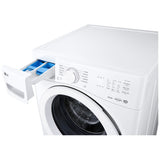 LG WM3420CW Front Load Washer, 27 inch Width, 5.2 cu. ft. Washer Capacity, 1,300 RPM Washer Spin Speed, 10 Wash Cycles, 5 Temperature Settings, ENERGY STAR Certified, White colour