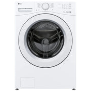 LG WM3420CW Front Load Washer, 27 inch Width, 5.2 cu. ft. Washer Capacity, 1,300 RPM Washer Spin Speed, 10 Wash Cycles, 5 Temperature Settings, ENERGY STAR Certified, White colour