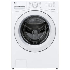 LG WM3420CW Front Load Washer, 27 inch Width, 5.2 cu. ft. Washer Capacity, 1,300 RPM Washer Spin Speed, 10 Wash Cycles, 5 Temperature Settings, ENERGY STAR Certified, White colour